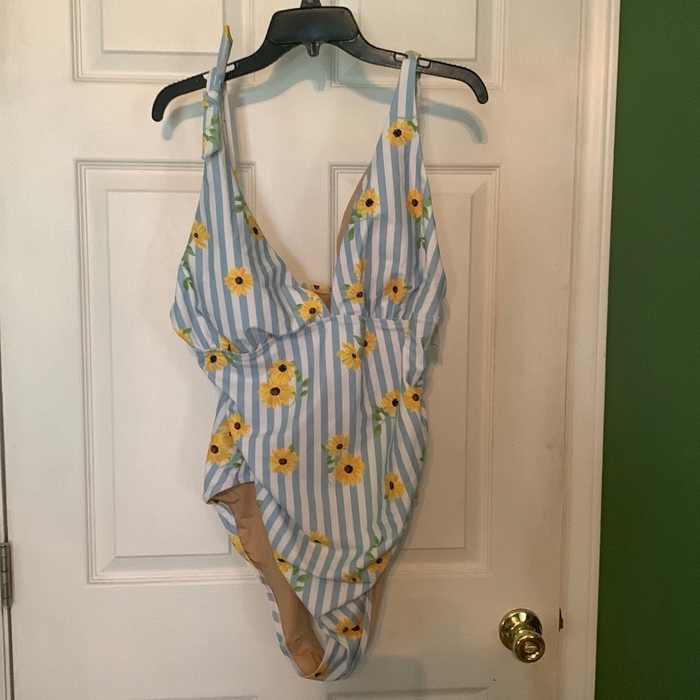 Floral one piece